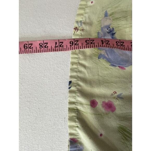 Eeyore nursing scrub top Disney womens size medium Tie Back - Picture 8 of 8